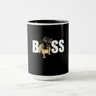 Dog Gift Thug Life French Bulldog Mug