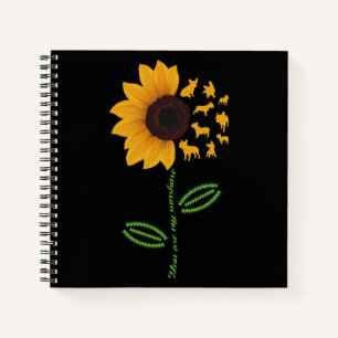 Dog Gift You Are My Sunshine French Bulldog Notebook