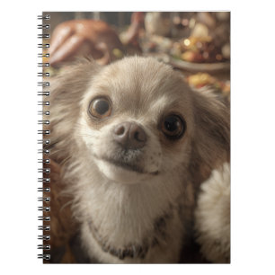 Dog Giving Notebook