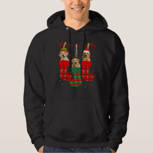 Dog Golden Retriever Christmas Socks Hoodie