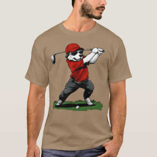 Dog Golf funny gift T-Shirt