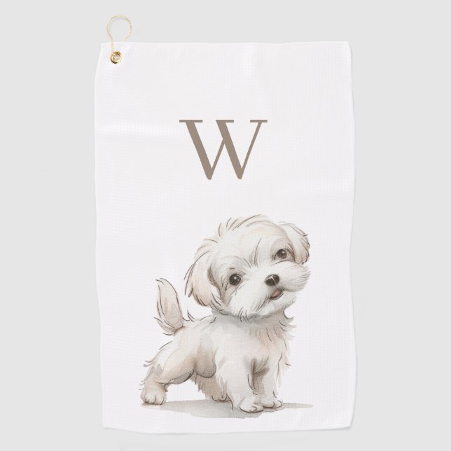 Dog  golf towel (Front)
