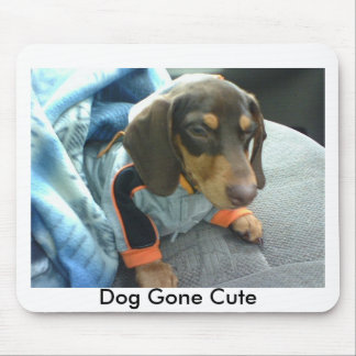 Dog Gone Cute Mouse Mat