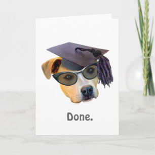 Dog Graduation Card