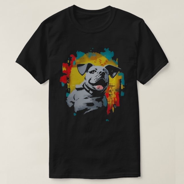 Dog Graffiti T-Shirt (Design Front)