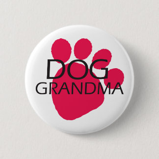 Dog Grandma 6 Cm Round Badge