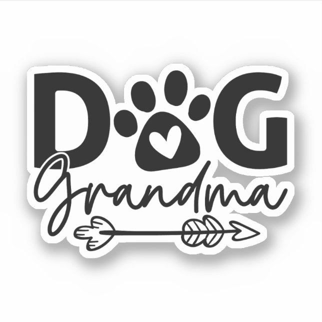 Dog Grandma Granddog Funny Dog Owner Dog Lover (Front)