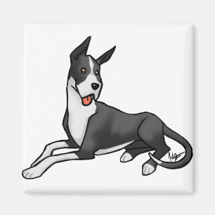 Dog Great Dane Mantle Magnet