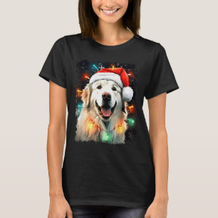 Dog Great Pyrenees Christmas  T-Shirt