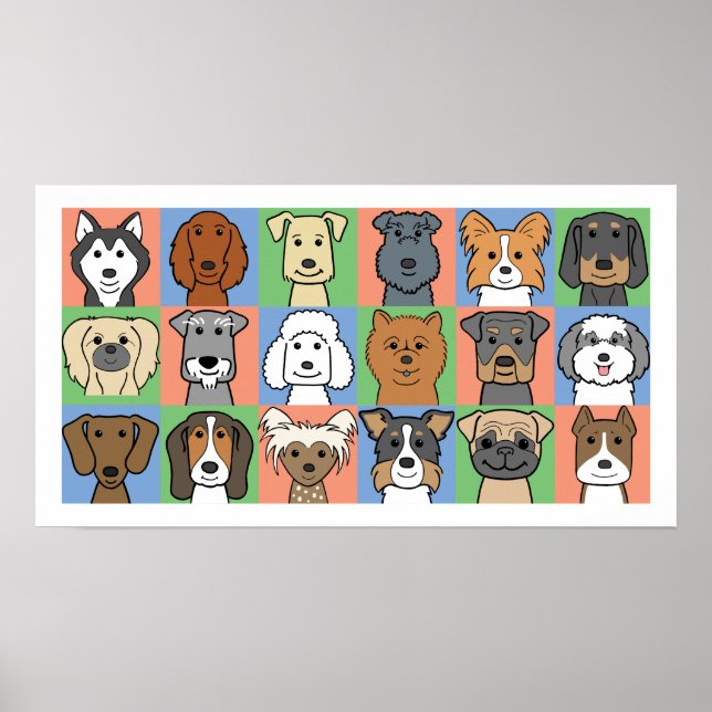Dog Grid Poster (Front)