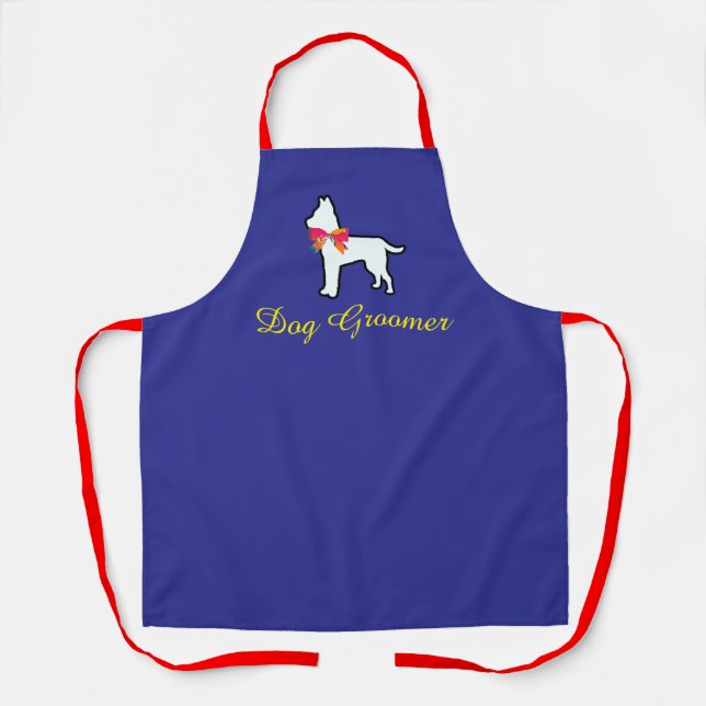 Dog Groomer Apron (Front)