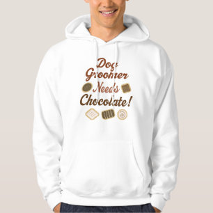 Dog Groomer Chocolate Hoodie