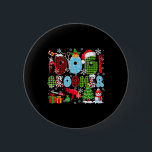 Dog Groomer Christmas Tree Leopard Santa Snowman J 6 Cm Round Badge<br><div class="desc">Dog Groomer Christmas Tree Leopard Santa Snowman Job Team</div>