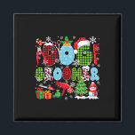 Dog Groomer Christmas Tree Leopard Santa Snowman J Magnet<br><div class="desc">Dog Groomer Christmas Tree Leopard Santa Snowman Job Team</div>