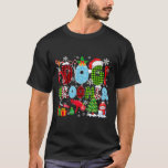 Dog Groomer Christmas Tree Leopard Santa Snowman J T-Shirt<br><div class="desc">Dog Groomer Christmas Tree Leopard Santa Snowman Job Team</div>