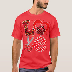 Dog Groomer Dog Grooming Outfits For Women Men Le T-Shirt