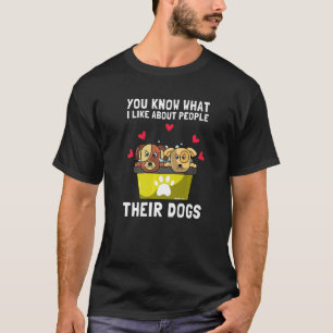 Dog Groomer Dog Hair Grooming I Like Dogs T-Shirt