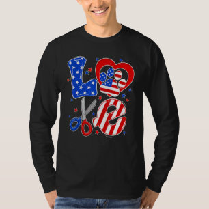 Dog Groomer Pet Grooming Fur Artist Animal Stylist T-Shirt