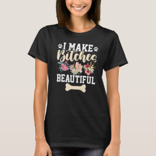 Dog Groomer Pet Grooming Fur Artist Puppy Care T-Shirt