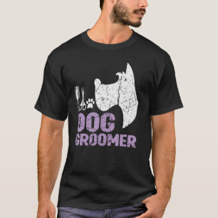 Dog Groomer Pet Grooming Grunge Men Women 1 T-Shirt