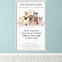 Dog groomer vet pet sitter Canine walkers business
