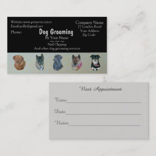 dog Grooming and pet care services appointment