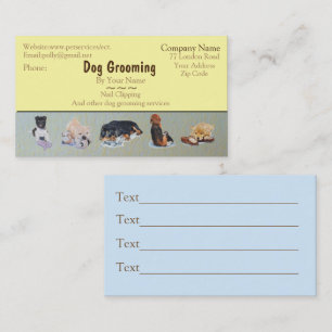 dog Grooming and pet care services appointment