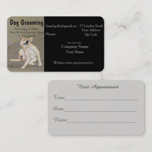 dog Grooming and pet care services appointment