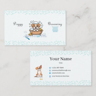Dog Grooming Business Card