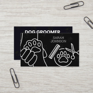Dog Grooming Business Card