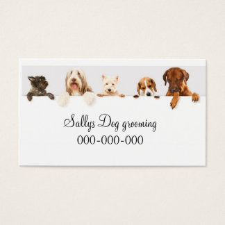 Dog Grooming Business Card