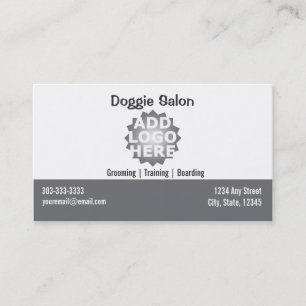 Dog Grooming Business Card Loyalty Card