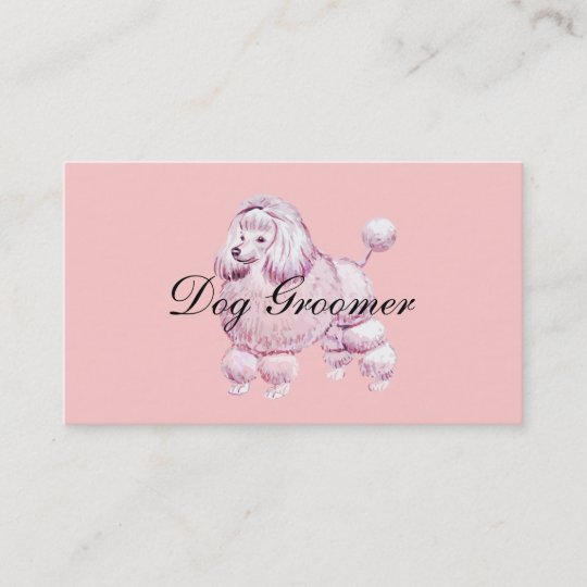 Dog Grooming Business Cards Zazzle.co.uk
