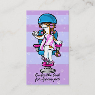 Dog Grooming Business Salon Groomer Marketing Card