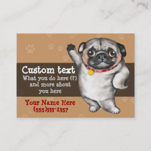 Dog Grooming Dog Groomer Dog Walker template Business Card