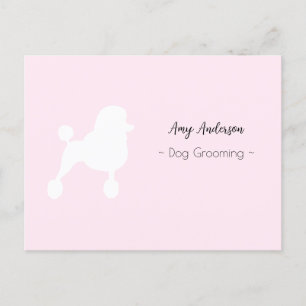 Dog Grooming Personalised  Holiday Postcard