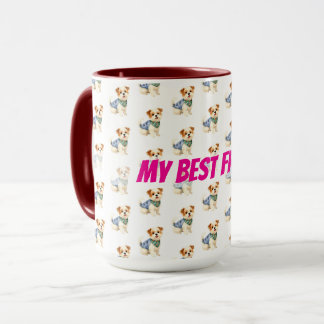 Dog Grooming Personalized Gold Elegant Collection Mug