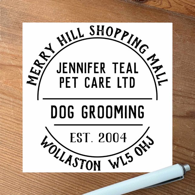 Dog Grooming Rubber Stamp (Creator Uploaded)