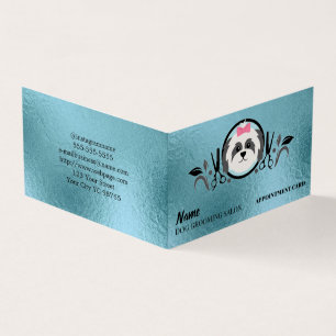Dog grooming salon Appointment Business Card