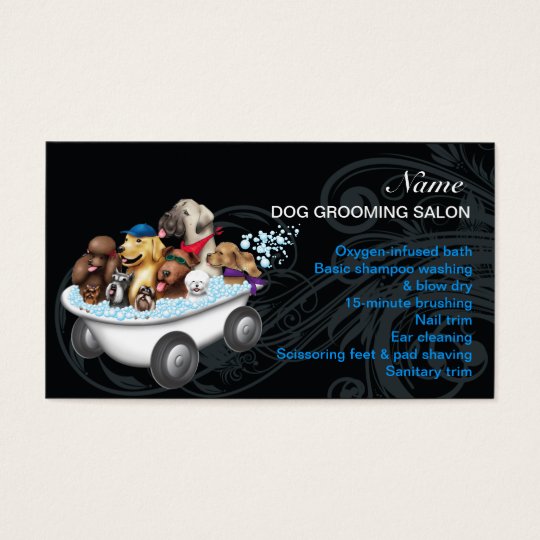 Dog grooming Salon Business Card