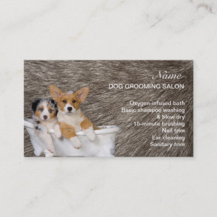 Dog grooming Salon Business Card
