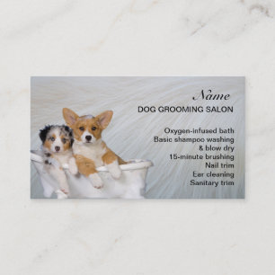 Dog grooming Salon Business Card