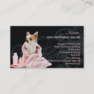 Dog grooming Salon Business Card