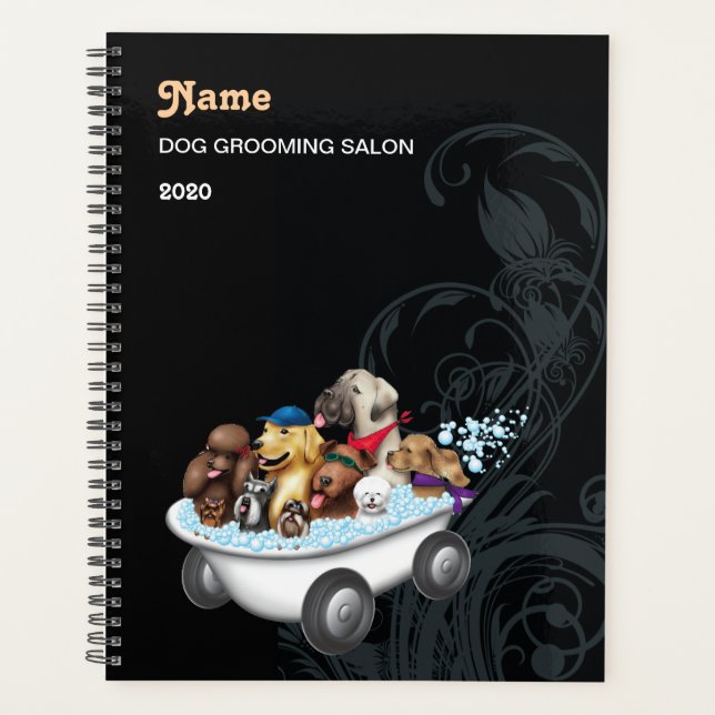 Dog grooming salon planner (Front)