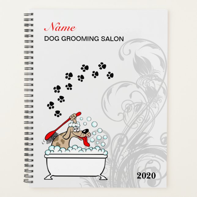 Dog grooming salon planner (Front)