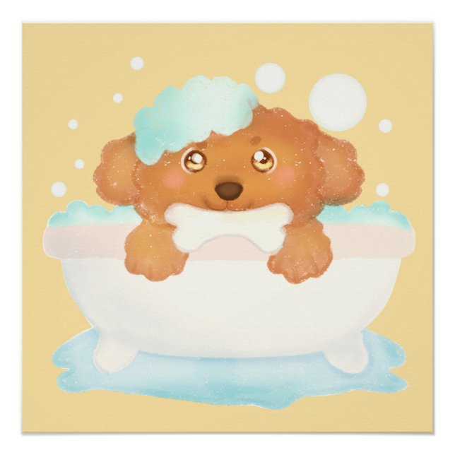 Dog Grooming Salon Poster (Front)