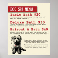 Dog store spa deluxe