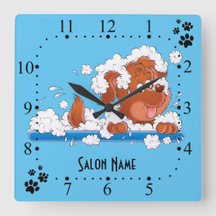 Dog grooming  Wall Clock