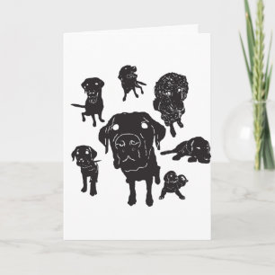 Dog Guides Card w/Custom Message!