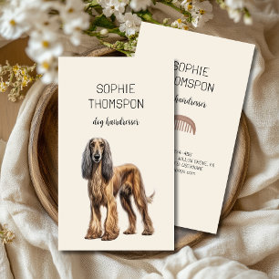 Dog haidresser business card